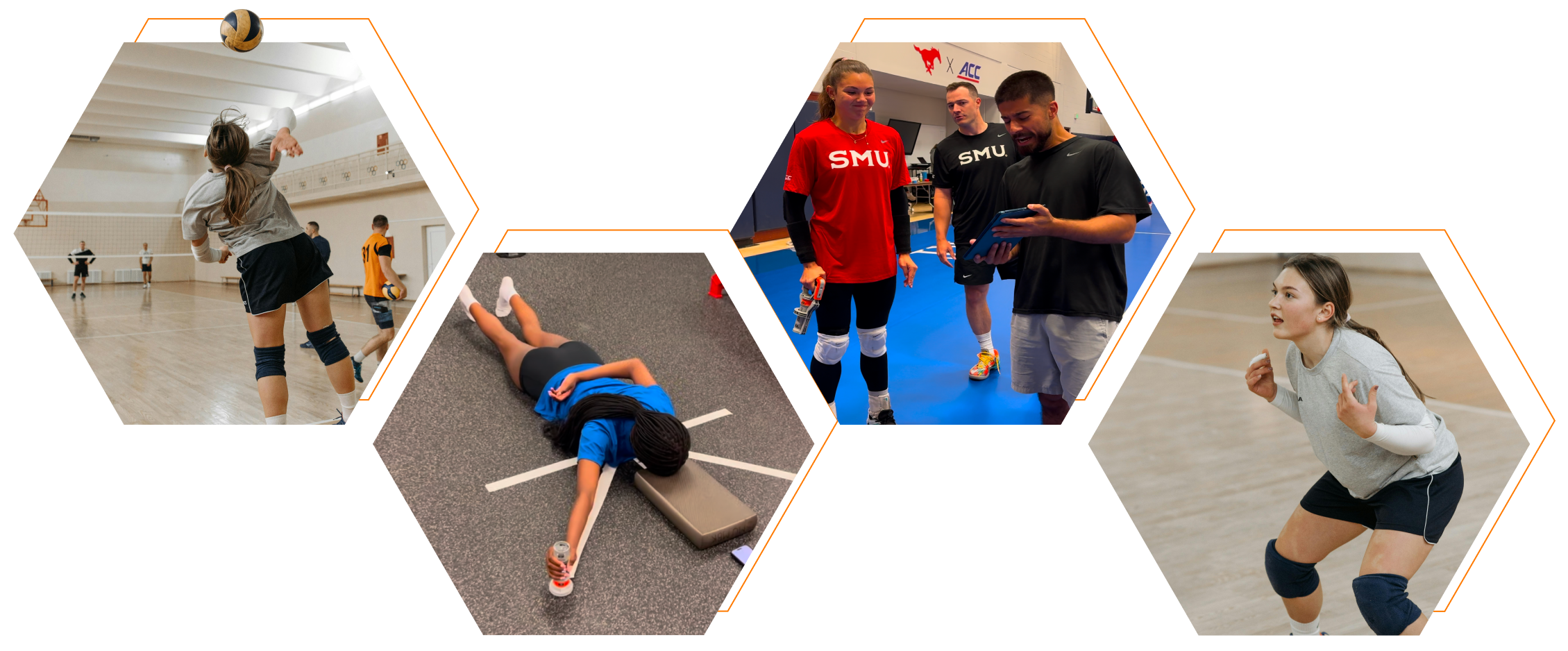 Assessing the physical demands of volleyball and the testing processes used at Southern Methodist University (SMU) to support athlete health and performance.